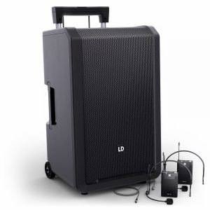 LD SYSTEMS ANNY® 12 BPH2 B5 przenośny system nagłośnieniowy (PA) Bluetooth z zasilaniem akumulatorowym