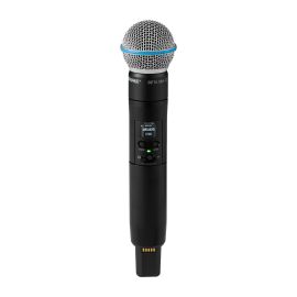 Shure SLXD2+/B58 G65 - Nadajnik "do ręki" z kapsułą Beta58 (470-606 MHz)
