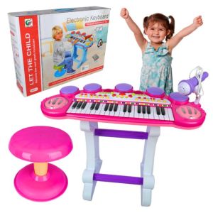 SUPRIMO EVA keyboard edukacyjny elektroniczny bateryjny organy pianino do nauki dla dzieci