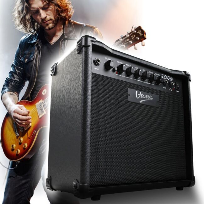 V-TONE VX-20R combo gitarowe wzmacniacz 20W do gitary elektrycznej czarny