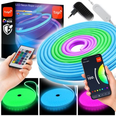 DH Light LD15 taśma LED neon RGB 15m – kompletny z