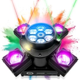 LIGHT4ME COSMOS BASIC ruchomy multiefekt oświetleniowy 4w1 oświetlenie sceniczne LED DMX