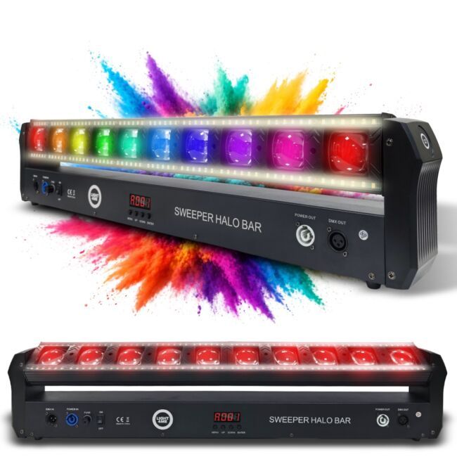 LIGHT4ME SWEEPER HALO BAR ruchoma listwa oświetleniowa LED DMX