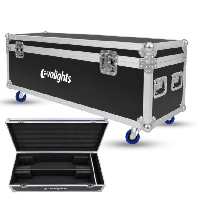 EVOLIGHTS 12 CANNON CASE 2IN1 skrzynia transportowa na 2 efekty oświetleniowe przegroda na akcesoria