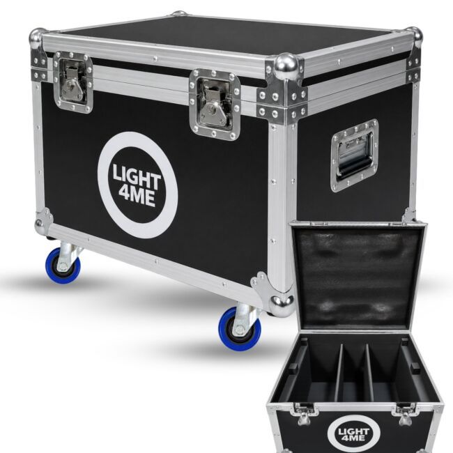 LIGHT4ME CLONE 1 CASE 2IN1 skrzynia transportowa na 2 efekty oświetleniowe przegroda na akcesoria