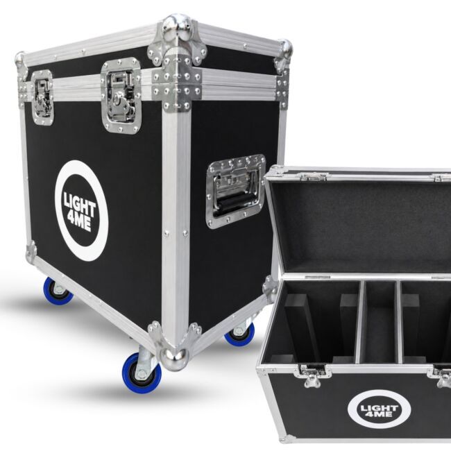 LIGHT4ME 150 SPOT RING CASE 2IN1 skrzynia transportowa na 2 głowice ruchome przegroda na akcesoria