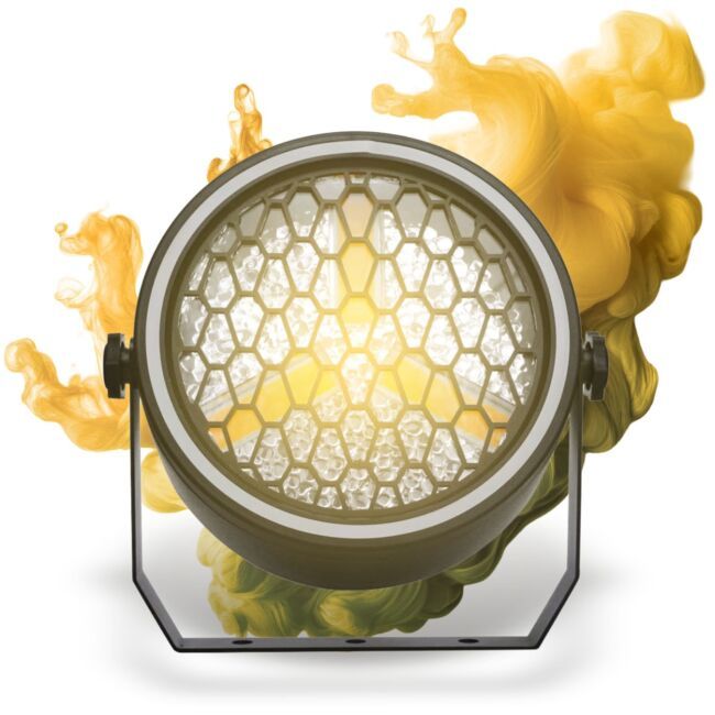 EVOLIGHTS LUMEN PAR reflektor vintage oświetlenie sceniczne retro LED DMX
