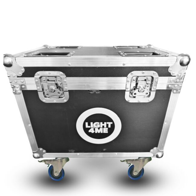 LIGHT4ME STARWASH 19x15W CASE 2IN1 skrzynia transportowa na 2 głowice ruchome przegroda na akcesoria