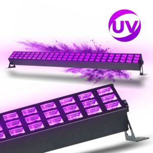 LIGHT4ME UV BAR 72x2W listwa oświetleniowa UV-A oświetlenie dekoracyjne ultrafioletowe LED DMX