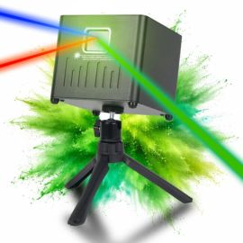 LIGHT4ME ACCU APP LASER akumulatorowy projektor skaner laserowy oświetlenie sceniczne RGB