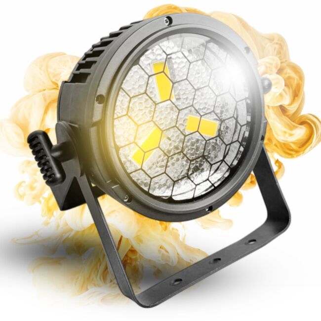 EVOLIGHTS LUMEN PAR IP65 reflektor vintage zewnętrzne oświetlenie sceniczne retro COB LED DMX