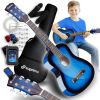 SUPRIMO JRA SET BB gitara akustyczna 1/4 blueburst do nauki dla początkujących