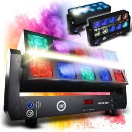 LIGHT4ME VENOM MBS1 ruchomy efekt oświetleniowy oświetlenie sceniczne stroboskop LED DMX