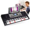 MK 816 KEYBOARD elektroniczny MIDI edukacyjny przenośny czarny