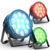  LIGHT4ME PAR RGBA 14x6W IR reflektor sceniczny oświetlenie LED DMX pilot bezprzewodowy uchwyt montażowy 