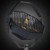 EVOLIGHTS LUMENO X V2 reflektor vintage oświetlenie sceniczne retro ciepła biel efekt tła 4x60W WW LED + 48x0,2 RGB LED