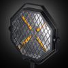 EVOLIGHTS LUMENO X V2 reflektor vintage oświetlenie sceniczne retro ciepła biel efekt tła 4x60W WW LED + 48x0,2 RGB LED