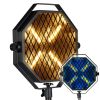 EVOLIGHTS LUMENO X V2 reflektor vintage oświetlenie sceniczne retro ciepła biel efekt tła 4x60W WW LED + 48x0,2 RGB LED