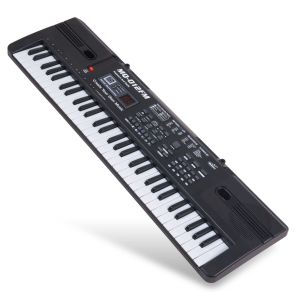 MQ 012FM KEYBOARD elektroniczny edukacyjny przenośny czarny