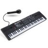 MQ 012FM KEYBOARD elektroniczny edukacyjny przenośny czarny