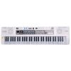 MQ 008UF KEYBOARD elektroniczny edukacyjny przenośny biały