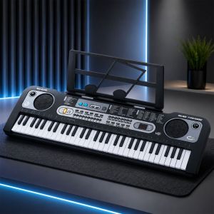 MQ 6119L KEYBOARD elektroniczny edukacyjny przenośny czarny