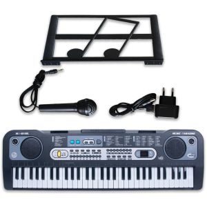MQ 6119L KEYBOARD elektroniczny edukacyjny przenośny czarny