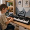 MQ 603 UFB KEYBOARD elektroniczny edukacyjny przenośny czarny