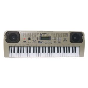 MQ 807 USB KEYBOARD elektroniczny edukacyjny szary