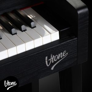 V-TONE PLF-256 BK pianino cyfrowe stacjonarne czarne wolnostojące Bluetooth MIDI 88 klawiszy 