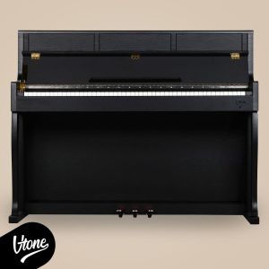 V-TONE PLF-256 BK pianino cyfrowe stacjonarne czarne wolnostojące Bluetooth MIDI 88 klawiszy 