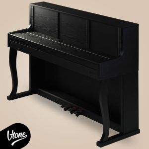 V-TONE PLF-256 BK pianino cyfrowe stacjonarne czarne wolnostojące Bluetooth MIDI 88 klawiszy 