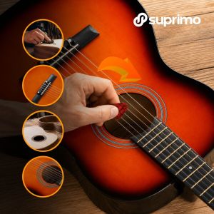 SUPRIMO CG34 SB gitara klasyczna 3/4 36 cali sunburst do nauki dla początkujących
