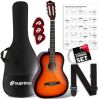 SUPRIMO CG34 SB gitara klasyczna 3/4 36 cali sunburst do nauki dla początkujących