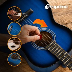 SUPRIMO CG34 BB gitara klasyczna 3/4 36 cali blueburst do nauki dla początkujących