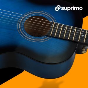 SUPRIMO CG34 BB gitara klasyczna 3/4 36 cali blueburst do nauki dla początkujących