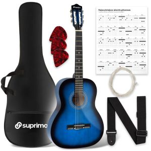 SUPRIMO CG34 BB gitara klasyczna 3/4 36 cali blueburst do nauki dla początkujących