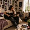 SUPRIMO CG34 BK gitara klasyczna 3/4 36 cali czarna do nauki dla początkujących
