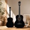 SUPRIMO CG34 BK gitara klasyczna 3/4 36 cali czarna do nauki dla początkujących