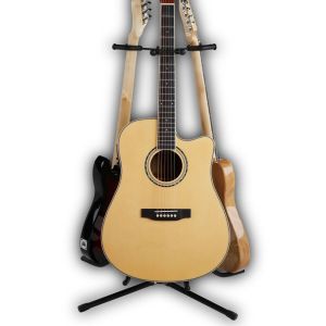 SUPRIMO GS3 stojak statyw gitarowy na 3 gitary czarny składany stalowy