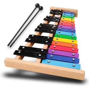 V-TONE DCC 27 SET cymbałki dzwonki chromatyczne 27-tonowe instrument dla dzieci z pokrowcem