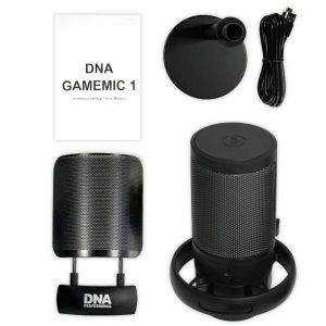 DNA GAMEMIC 1 mikrofon pojemnościowy USB RGB do komputera gamingowy studyjny przewodowy