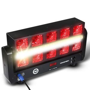 LIGHT4ME VENOM MBS1 ruchomy efekt oświetleniowy oświetlenie sceniczne stroboskop LED DMX