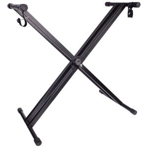 SUPRIMO X4 statyw klawiszowy pod keyboard pianino cyfrowe krzyżowy składany podwójny