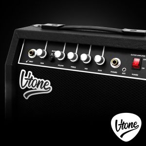 V-TONE AMP40 combo gitarowe wzmacniacz 40W do gitary elektrycznej tranzystorowy czarny