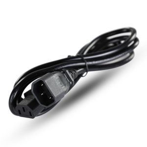 CABLE4ME PC kabel IEC in/out przewód zasilający przedłużacz 1,5 m
