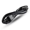 CABLE4ME PC kabel IEC in/out przewód zasilający przedłużacz 1,5 m