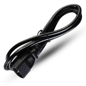 CABLE4ME PC kabel IEC in/out przewód zasilający przedłużacz 1,5 m