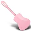 SUPRIMO JRC SET PK gitara klasyczna 1/4 różowa do nauki dla początkujących