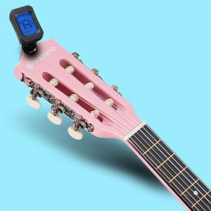 SUPRIMO JRC SET PK gitara klasyczna 1/4 różowa do nauki dla początkujących